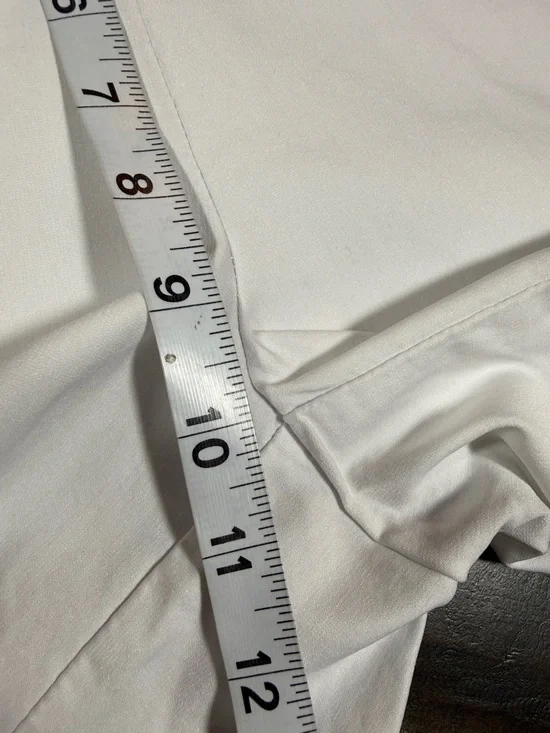 Ethyl Clothing White High-Rise Shorts - Picture 10 of 11